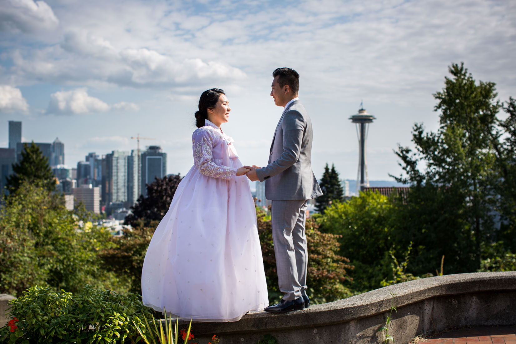 Seattle Park Elopement Photos